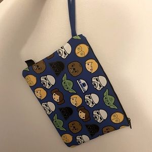 Star Wars Large Wristlet / Makeup Bag / Travel Bag